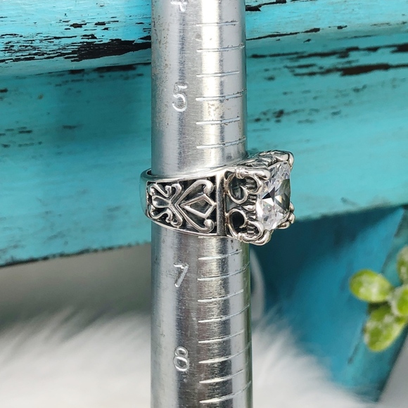 SILPADA 925 Uptown Cubic Zirconia Ring R0981 - Picture 3 of 7